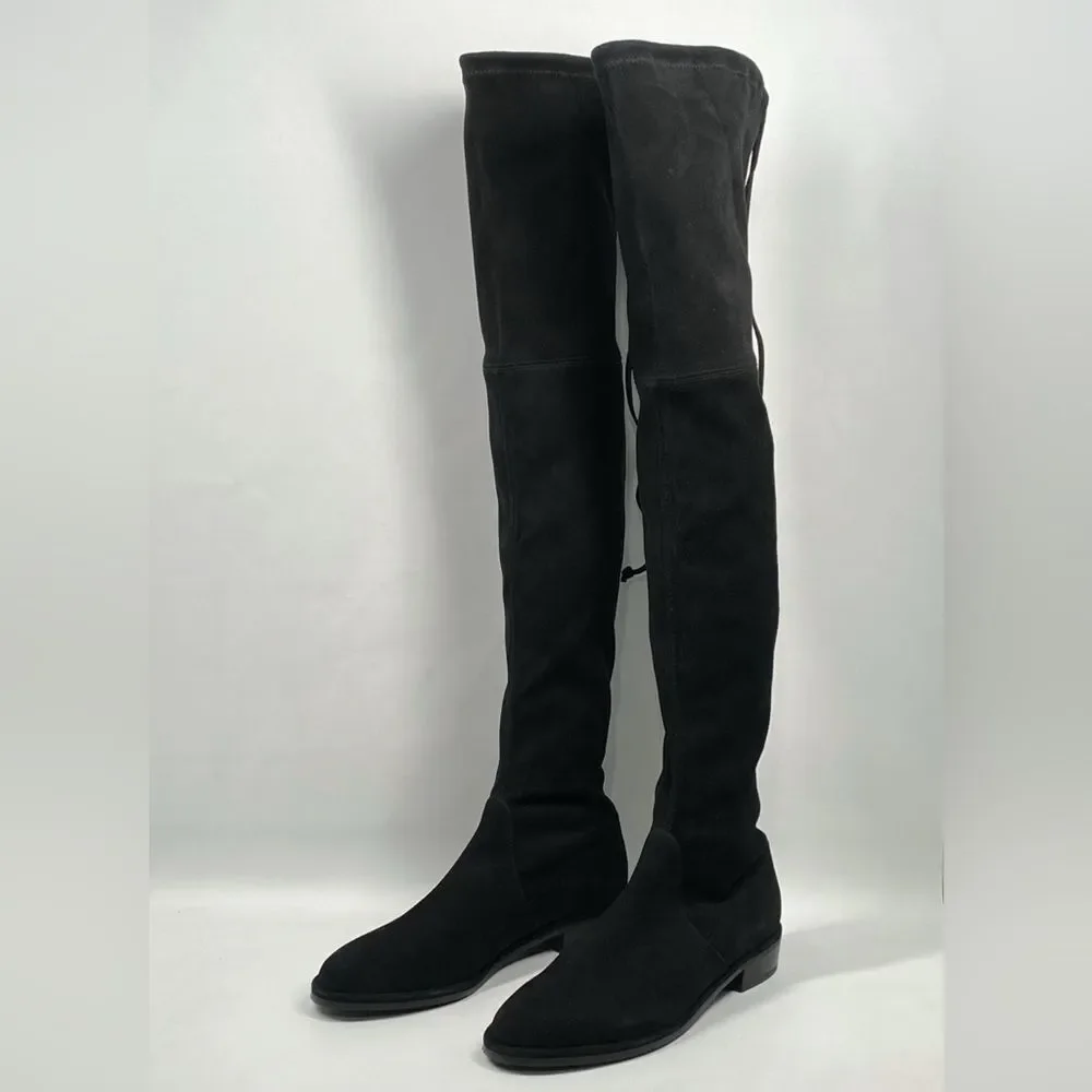 Stuart Weitzman Lowland Over-The-Knee Suede Boots size 7